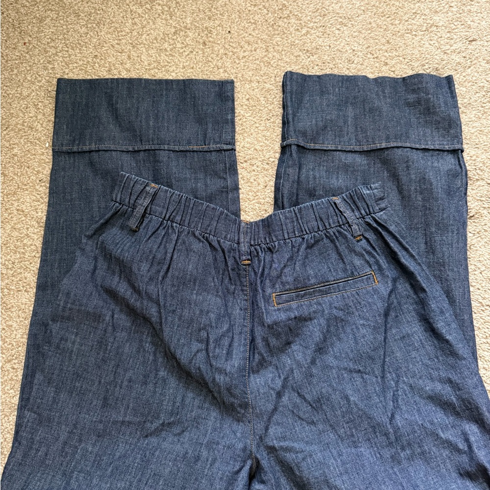 Dark Wash Denim Pants - Picture 2 of 3